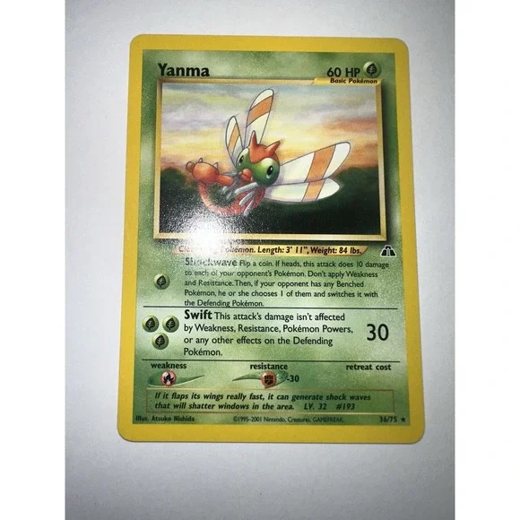 9 card vintage pokemon card lot 1st edition, bonsly, ereader magikarp, etc LP-NM